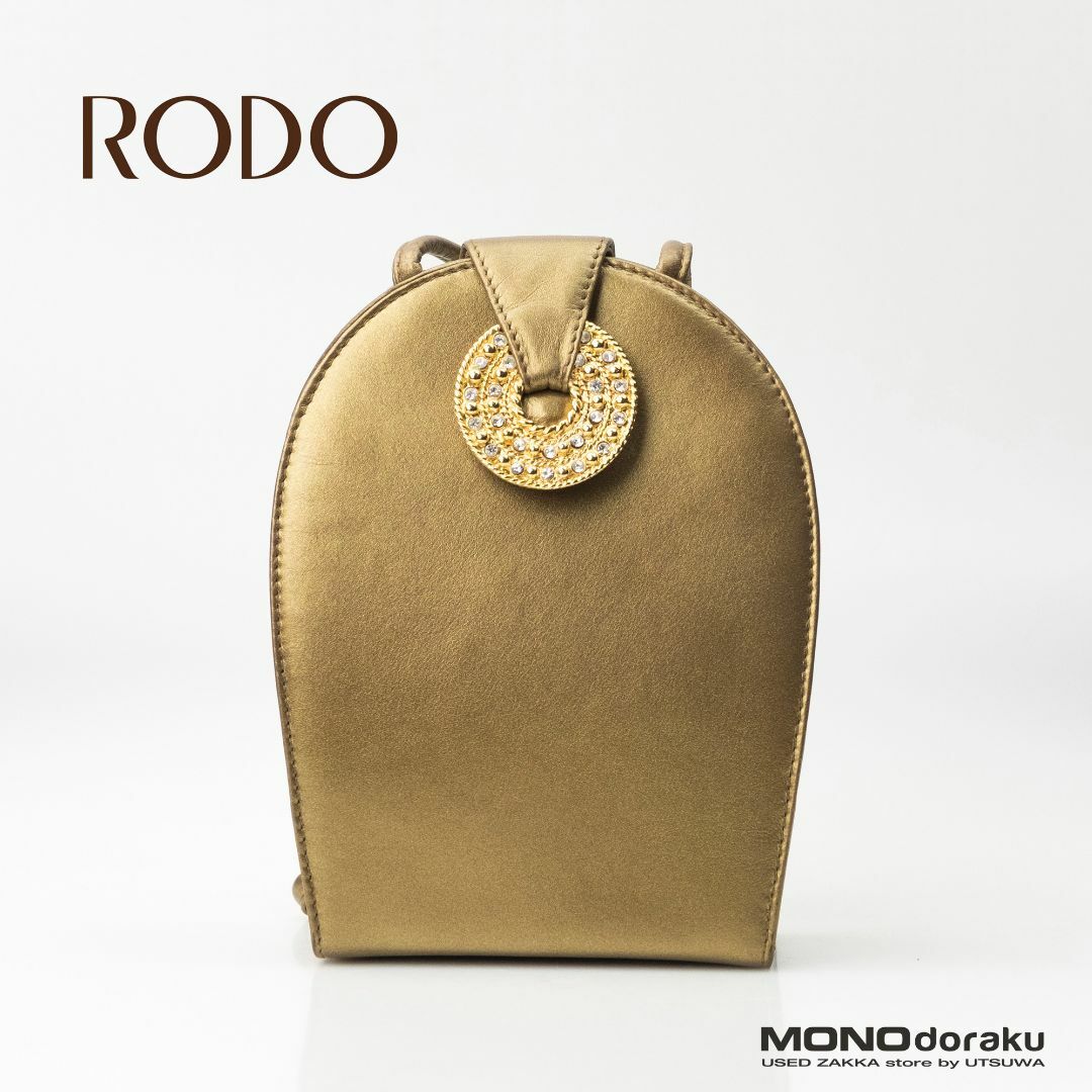 RODO/ロド　ショルダーバッグ　ゴールド　イタリア