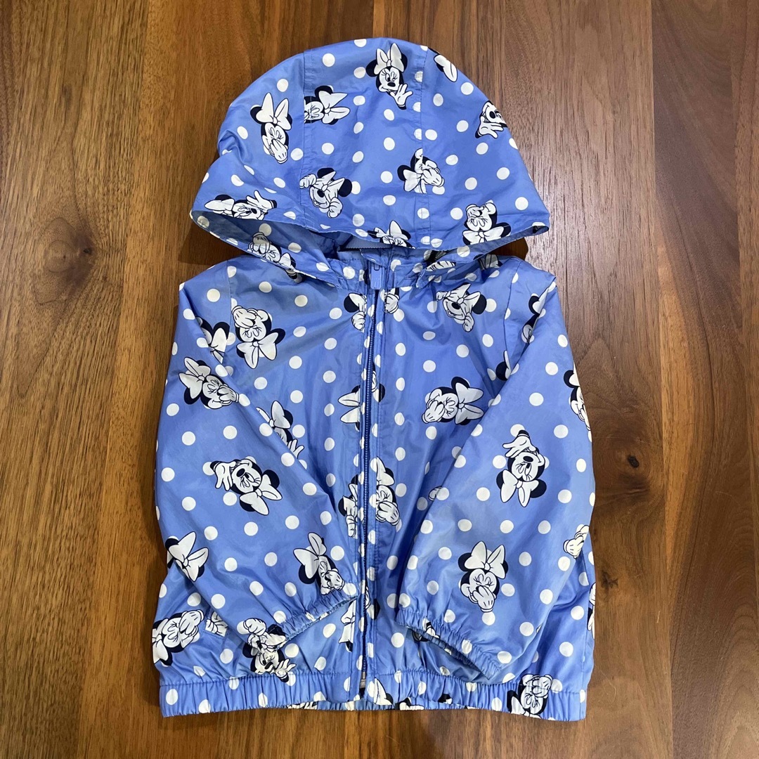 babyGAP(ベビーギャップ)のGAP Disney ミニーちゃん　ウィンドブレーカー　90 キッズ/ベビー/マタニティのキッズ服女の子用(90cm~)(ジャケット/上着)の商品写真