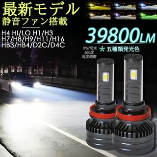 LEDヘッドライト H1 H3 H4 H7 H8 H9 H11 H16 HB3(汎用パーツ)