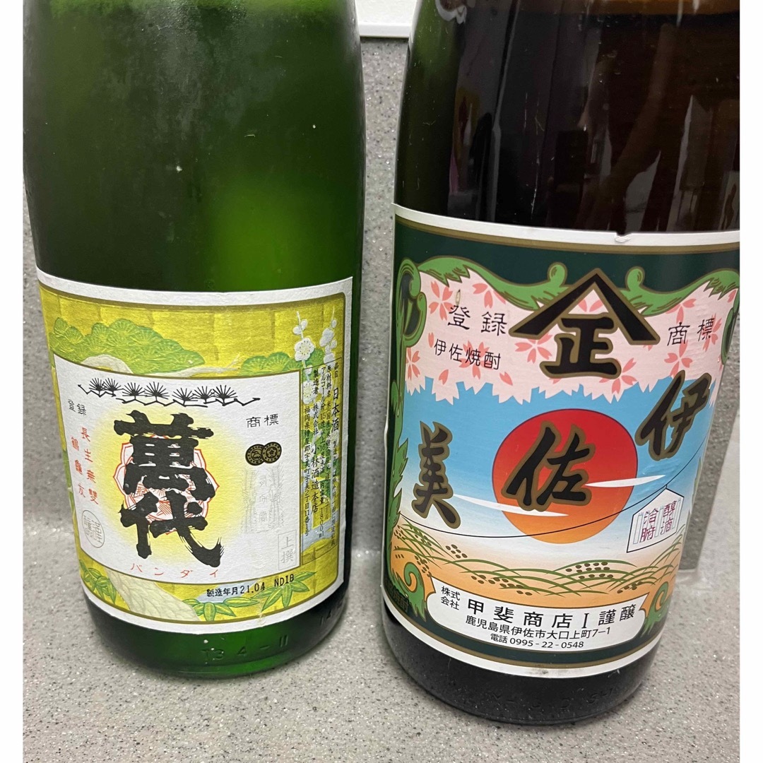 村尾 - 【新品】芋焼酎 伊佐美 日本酒 萬代 一升瓶の通販 by tks shop