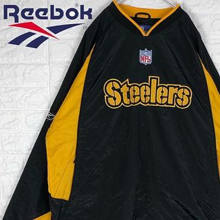 Reebok - リーボック NFL スティーラーズ 90sブルゾン 超ゆるだぼ ...