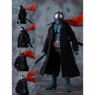 1/12スケール服 セット シン仮面ライダー旧1号 コート マフラー付き