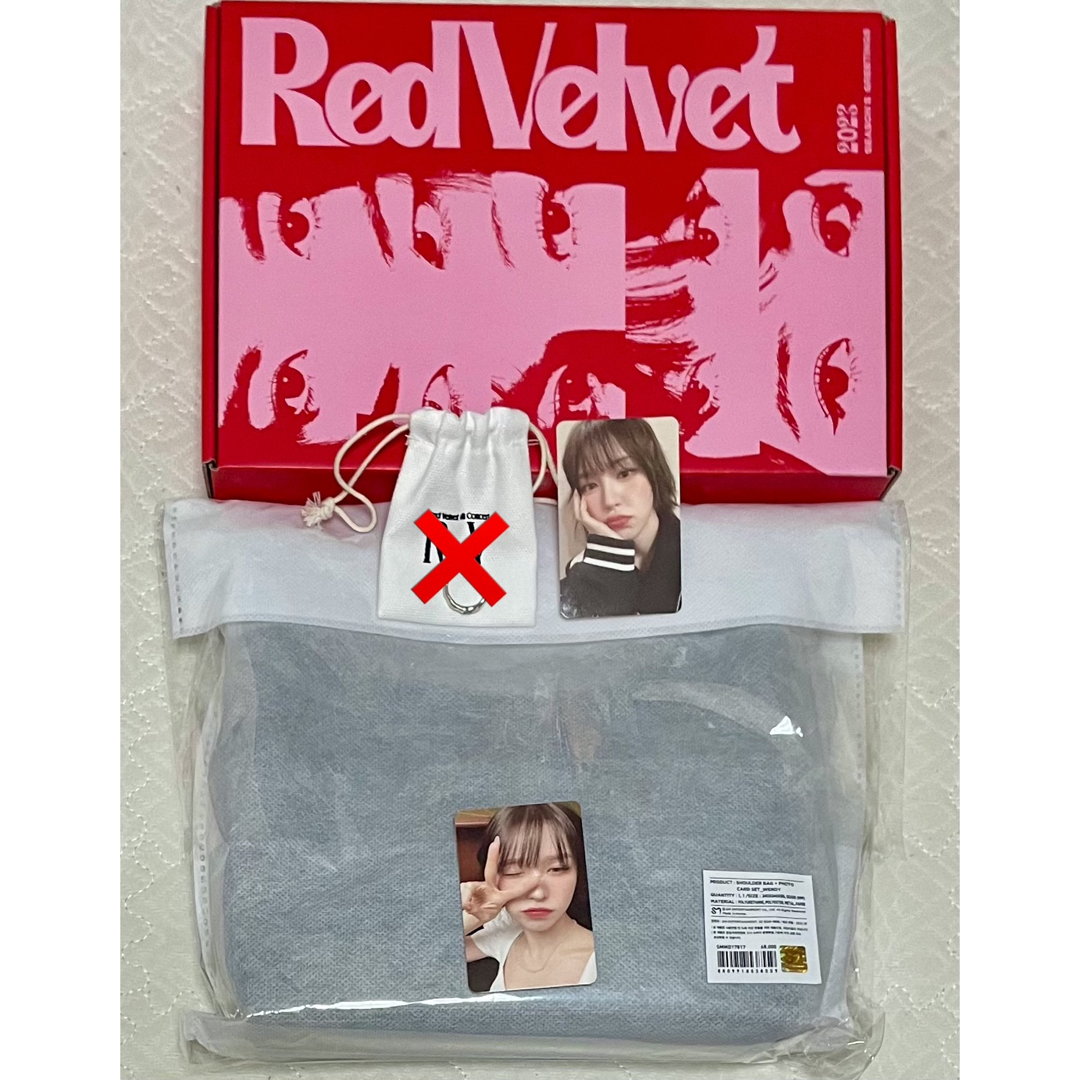 Red Velvet コンサート　トレカ　ウェンディ　Wendy バッグ　リング