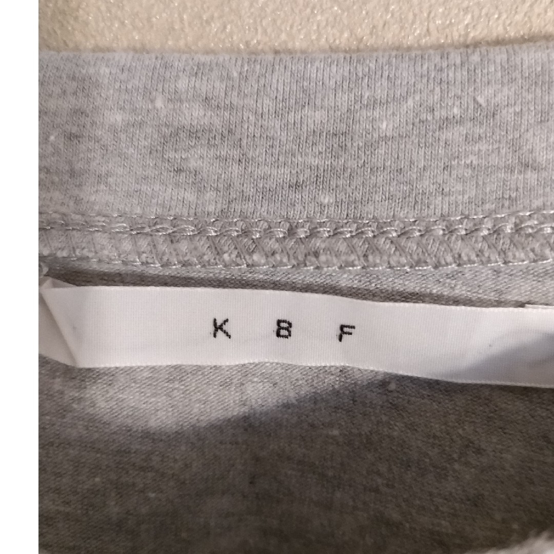 kbf ノースリーブ　カットソー　グレー レディースのトップス(カットソー(半袖/袖なし))の商品写真