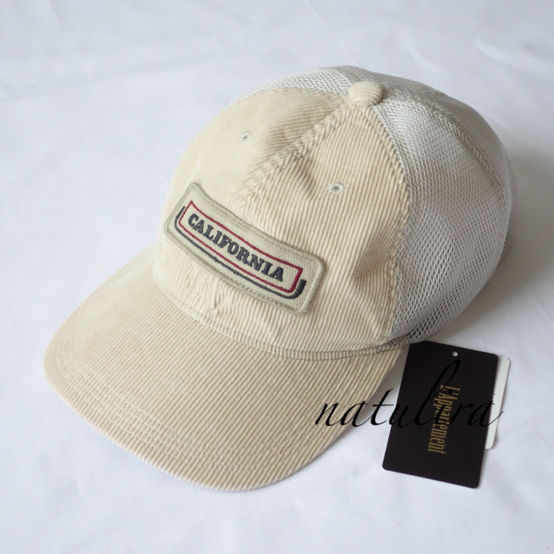 アパルトモン：【STAMMBAUM/シュタンバウム】CORDUROY CAP - キャップ