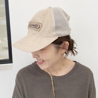 アパルトモンドゥーズィエムクラス(L'Appartement DEUXIEME CLASSE)のアパルトモン シュタンバウム コーデュロイ キャップ stammbaum cap(キャップ)