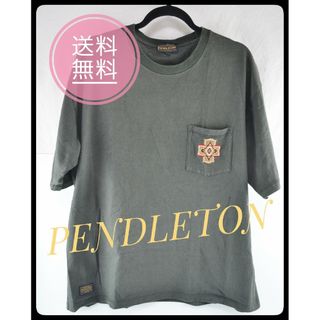 ペンドルトン(PENDLETON)のPENDLETON/ペンドルトン グレー 綿100% Tシャツ(Tシャツ/カットソー(半袖/袖なし))