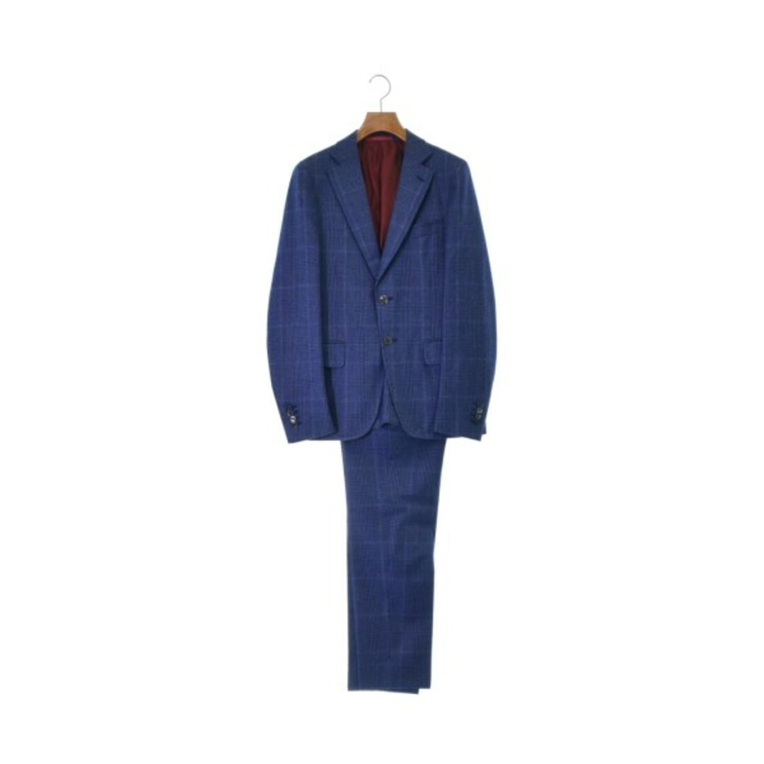 イザイア ISAIA 130’s シングル スーツ セットアップ 44 ネイビー