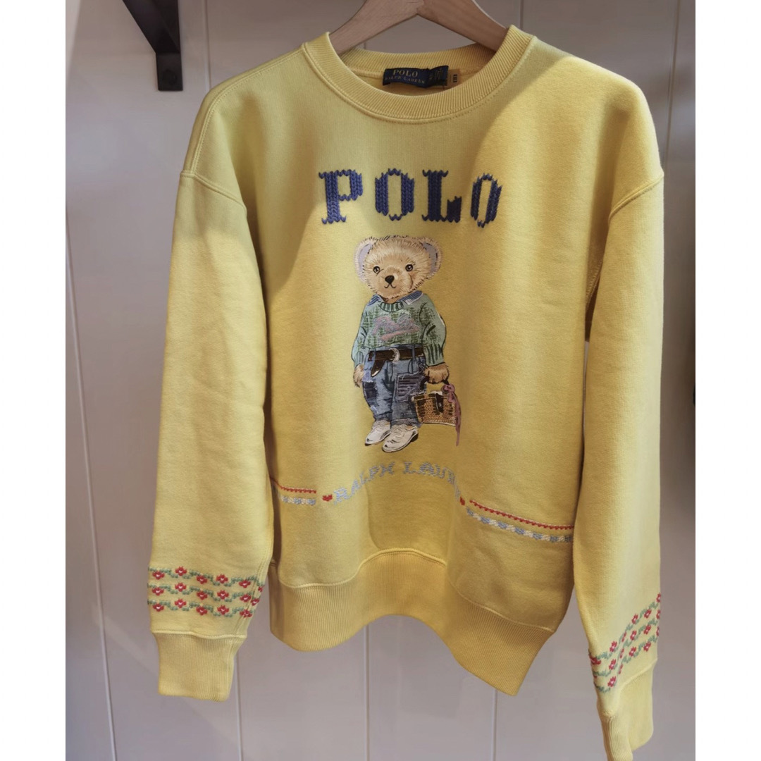 ニューオーリンズ Polo bear フリース スウェットシャツpolobear