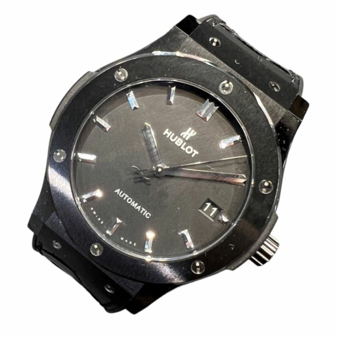 ウブロ HUBLOT クラシック・フュージョン ブラックマジック 511.CM.1171.LR チタン／セラミック 自動巻き メンズ 腕時計