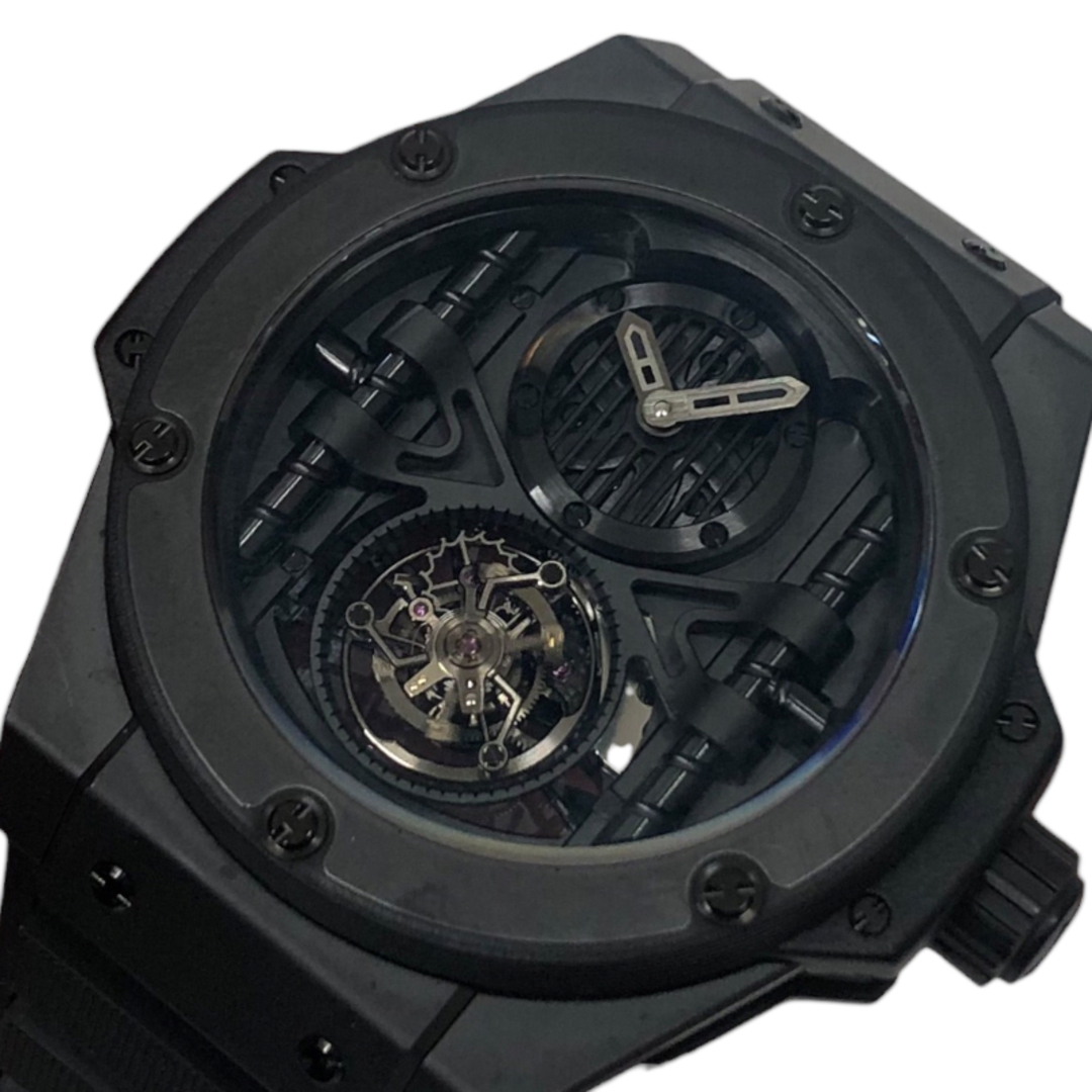 HUBLOT(ウブロ)のウブロ HUBLOT ビックバン キングパワー トゥールビヨン 705.CI.0007.RX チタン/セラミック 手巻き メンズ 腕時計 メンズの時計(その他)の商品写真