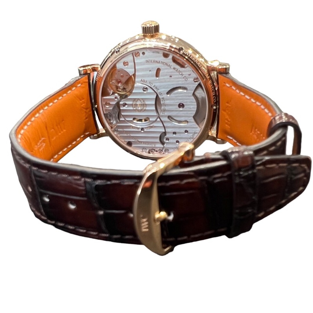 IWC(インターナショナルウォッチカンパニー)のインターナショナルウォッチカンパニー IWC ポートフィノ・ハンドワインド・エイト・デイズ IW510118 モスグリーン K18ピンクゴールド 手巻き メンズ 腕時計 メンズの時計(その他)の商品写真