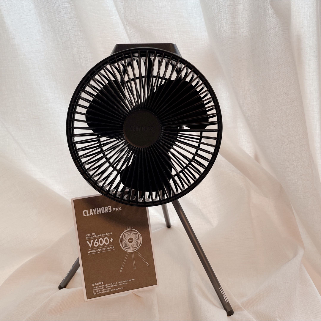 CLAYMORE fan V600+ (ブラック)の通販 by k e - shop|ラクマ CLAYMOR3 FAN V600+ブラック リミテッドエディション