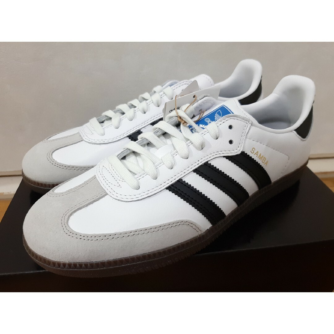 27cm adidas Originals Samba ADV White