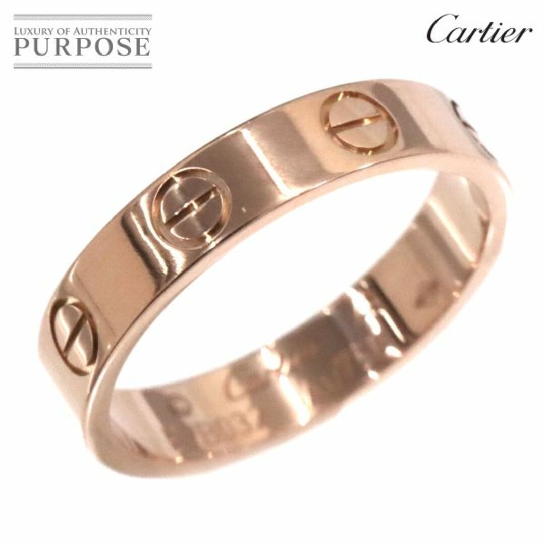 カルティエ Cartier ミニラブ #49 リング K18 PG ピンクゴールド 750 指輪 VLP 90188764