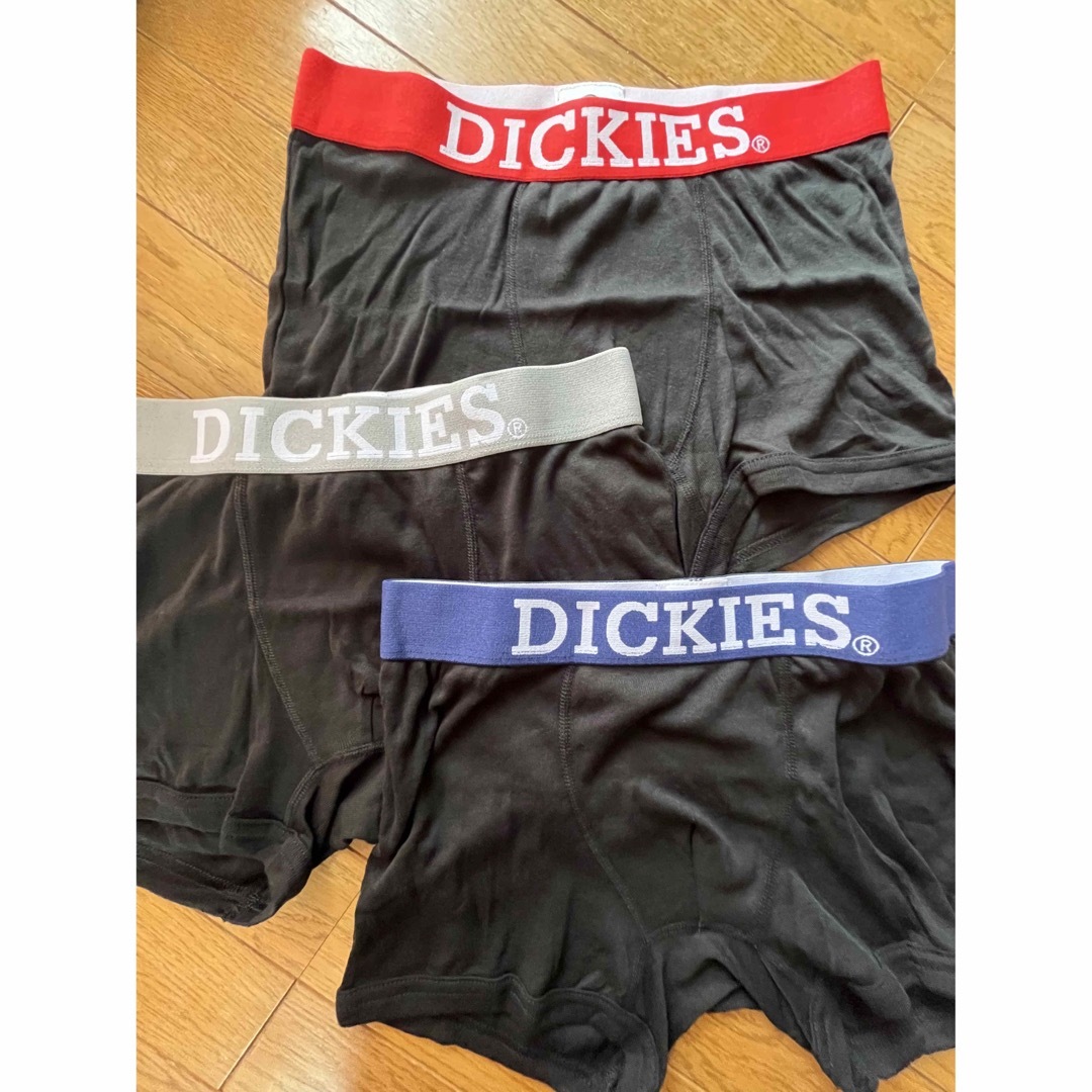 Dickies(ディッキーズ)のLサイズ３枚組!Dickis！立体前閉じ！お肌に優しい！フィットボクサーブリーフ メンズのアンダーウェア(ボクサーパンツ)の商品写真