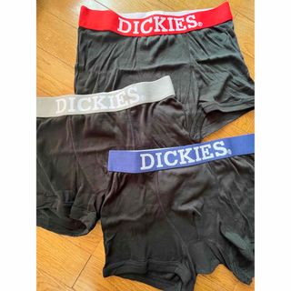 ディッキーズ(Dickies)のLサイズ３枚組!Dickis！立体前閉じ！お肌に優しい！フィットボクサーブリーフ(ボクサーパンツ)