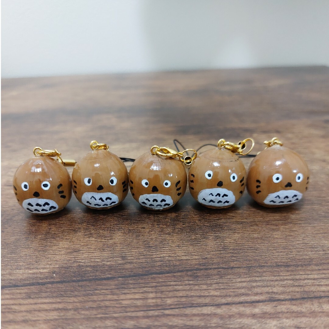 どんぐり ストラップ トトロ風ドングリストラップの通販 by ドン's shop|ラクマ