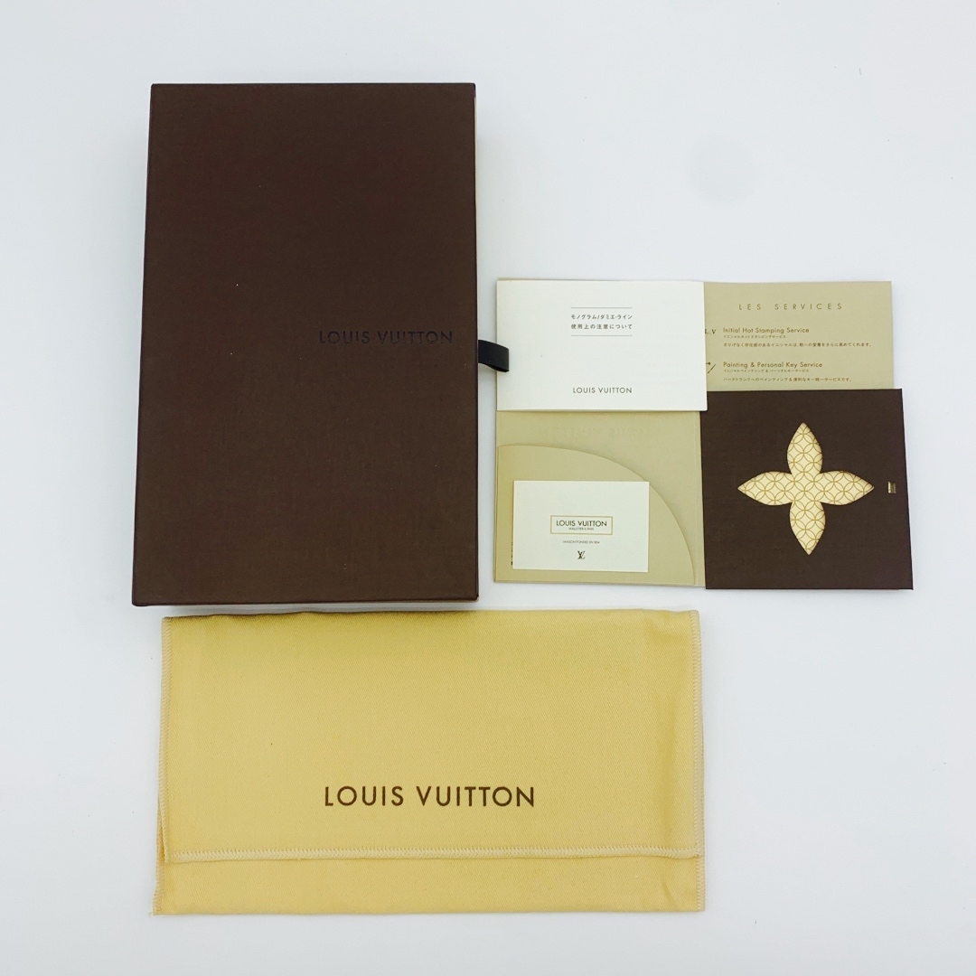 LOUIS VUITTON(ルイヴィトン)のLOUIS VUITTON  ルイヴィトン　空箱　長財布用布ケース レディースのファッション小物(財布)の商品写真