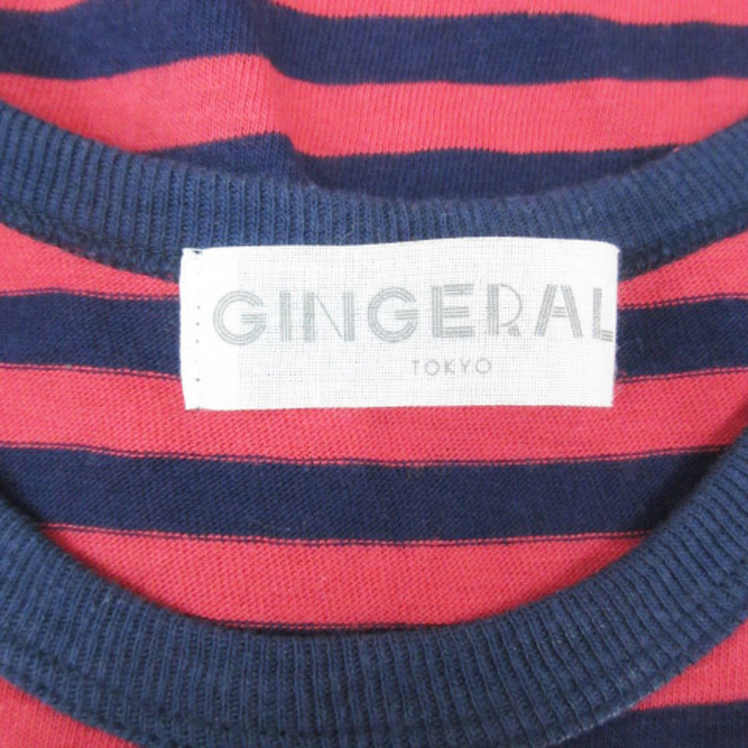 other(アザー)のジンジャーエール トーキョー Tシャツ カットソー 半袖 9 赤 紺 /FF42 レディースのトップス(Tシャツ(半袖/袖なし))の商品写真