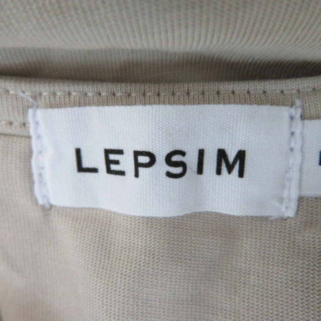 LEPSIM LOWRYS FARM(レプシィムローリーズファーム)のレプシィム ローリーズファーム カットソー 半袖 Vネック 無地 オーバーサイズ レディースのトップス(カットソー(半袖/袖なし))の商品写真