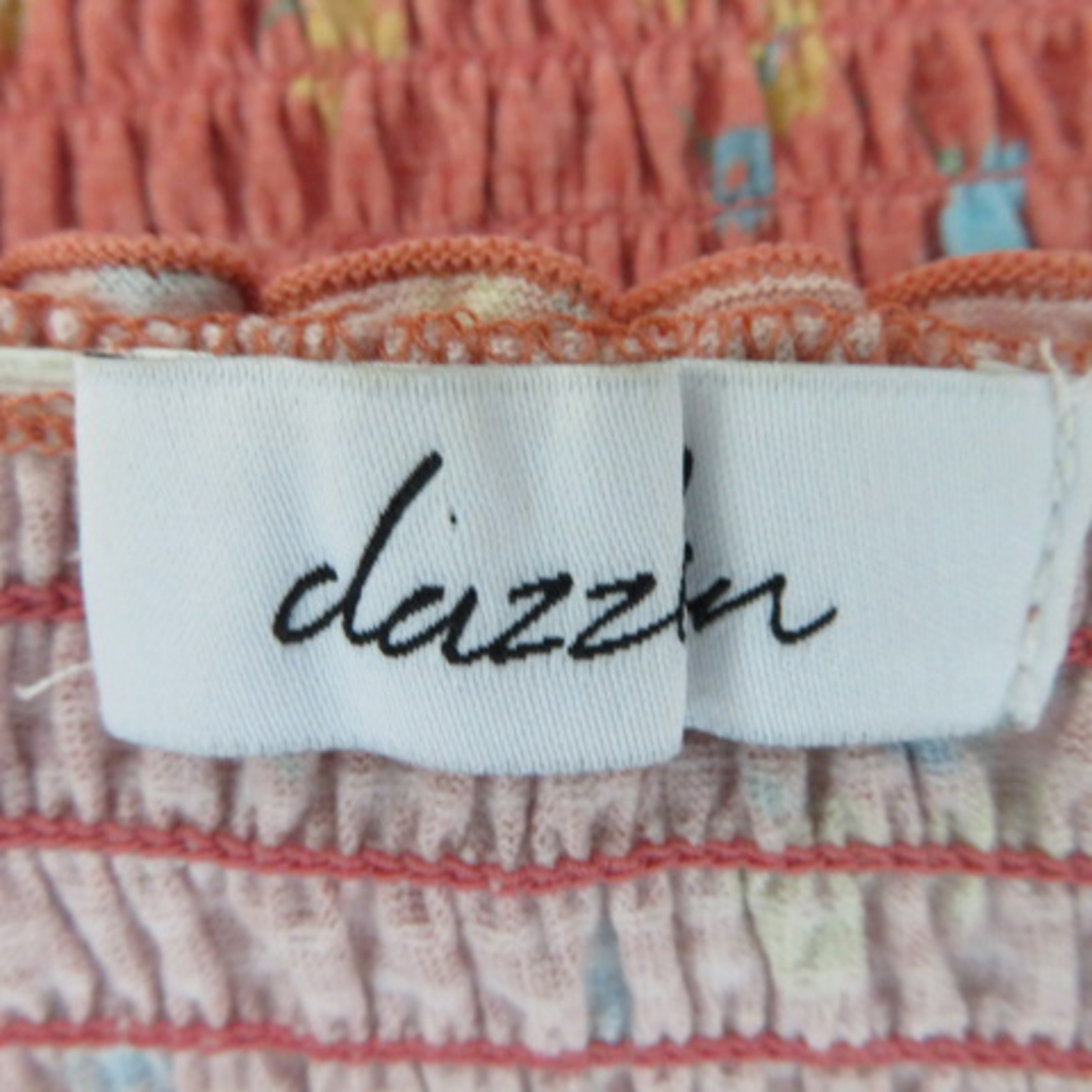 dazzlin(ダズリン)のダズリン カットソー 七分袖 ラウンドネック フリル 花柄 F マルチカラー レディースのトップス(その他)の商品写真