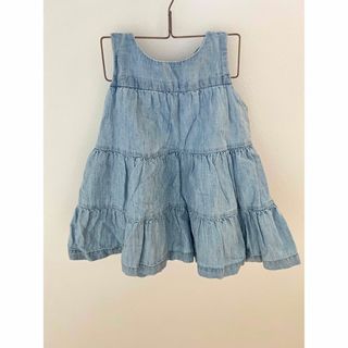 baby Gap デニムワンピース ワンピース 80サイズ(ワンピース)