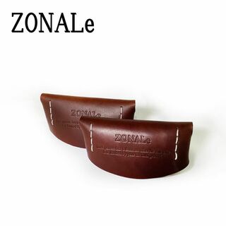 ゾナール(ZONALe)のゾナール　革素材サンプル　ダークブラウン　FAIVE WOODS　フォトフレーム(その他)