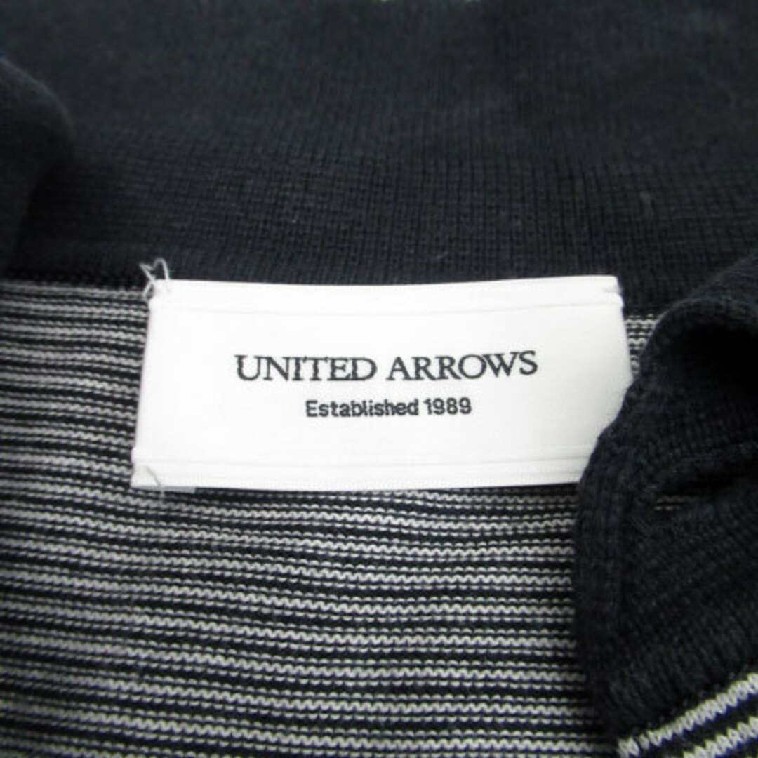 UNITED ARROWS(ユナイテッドアローズ)のユナイテッドアローズ カジュアルシャツ 五分袖 ポロカラー S ホワイト 白 メンズのトップス(シャツ)の商品写真