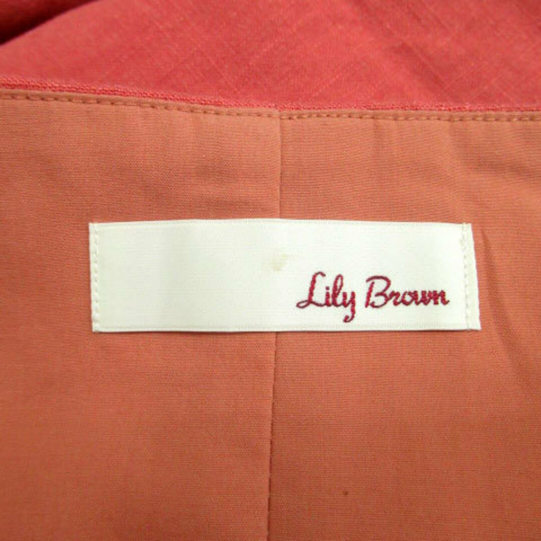 Lily Brown(リリーブラウン)のリリーブラウン タイトスカート マキシ丈 ロング丈 スリット 0 ピンク レディースのスカート(ロングスカート)の商品写真