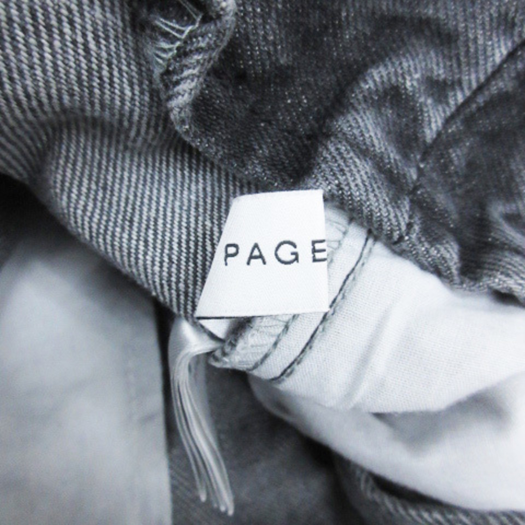 PAGEBOY(ページボーイ)のページボーイ デニムパンツ ジーンズ フレアパンツ ロング丈 センタープレス レディースのパンツ(デニム/ジーンズ)の商品写真