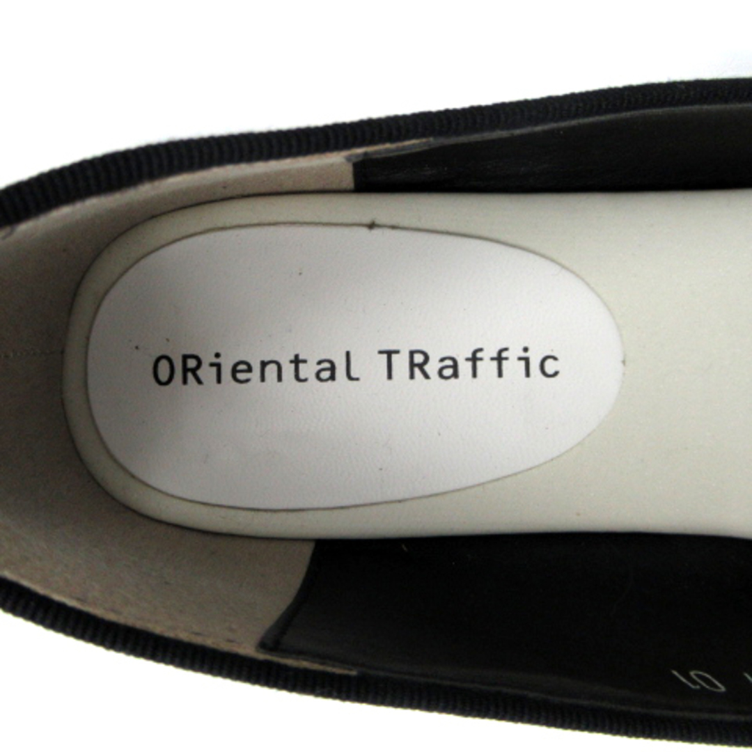 ORiental TRaffic(オリエンタルトラフィック)のオリエンタルトラフィック コインローファー ラウンドトゥ エナメル 37 黒 レディースの靴/シューズ(ローファー/革靴)の商品写真