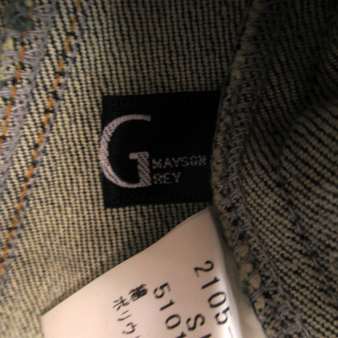MAYSON GREY(メイソングレイ)のメイソングレイ Gジャン ジージャン デニムジャケット ステンカラー 2 紺 レディースのジャケット/アウター(Gジャン/デニムジャケット)の商品写真