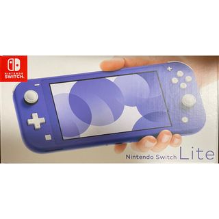 ニンテンドウ(任天堂)のNintendo Switch LITE ブルー　本体　(携帯用ゲーム機本体)