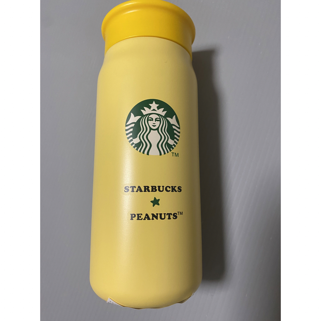 Starbucks Coffee(スターバックスコーヒー)のスタバ　スヌーピー　タンブラー　イエロー インテリア/住まい/日用品のキッチン/食器(タンブラー)の商品写真