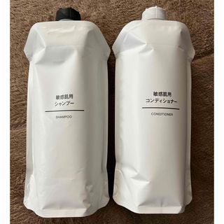 ムジルシリョウヒン(MUJI (無印良品))の無印良品　敏感肌用シャンプー、リンス(シャンプー/コンディショナーセット)