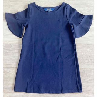 ラルフローレン(Ralph Lauren)の【美品】ポロ ラルフローレン ワンピース ネイビー ４T(ワンピース)