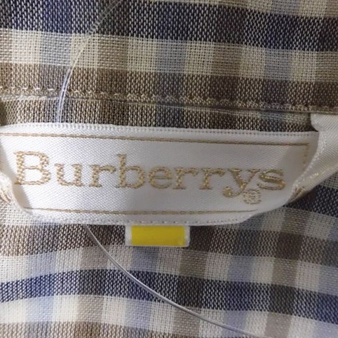 BURBERRY(バーバリー)のBurberrys バーバリー ワンピース 7号 ベージュ コットン他 レディース AY3863A23  レディースのワンピース(ミニワンピース)の商品写真