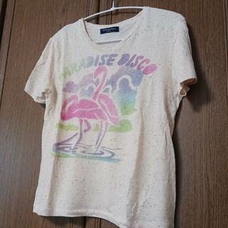 チャオパニック(Ciaopanic)のチャオパニック　Tシャツ　フラミンゴ柄(Tシャツ(半袖/袖なし))