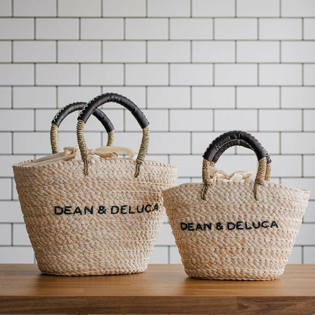 DEAN & DELUCA(ディーンアンドデルーカ)のDEAN＆DELUCA × BEAMS COUTURE 保冷カゴバッグ 小 レディースのバッグ(かごバッグ/ストローバッグ)の商品写真