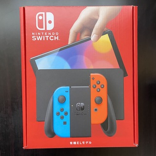 ニンテンドースイッチ(Nintendo Switch)のNintendo Switch 有機ELモデル ネオンブルー ネオンレッド(家庭用ゲーム機本体)