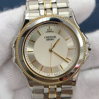 セイコー SEIKO GCBR035/8J81-6B70 クレドール パシフィーク WGベゼル クォーツ メンズ _765888