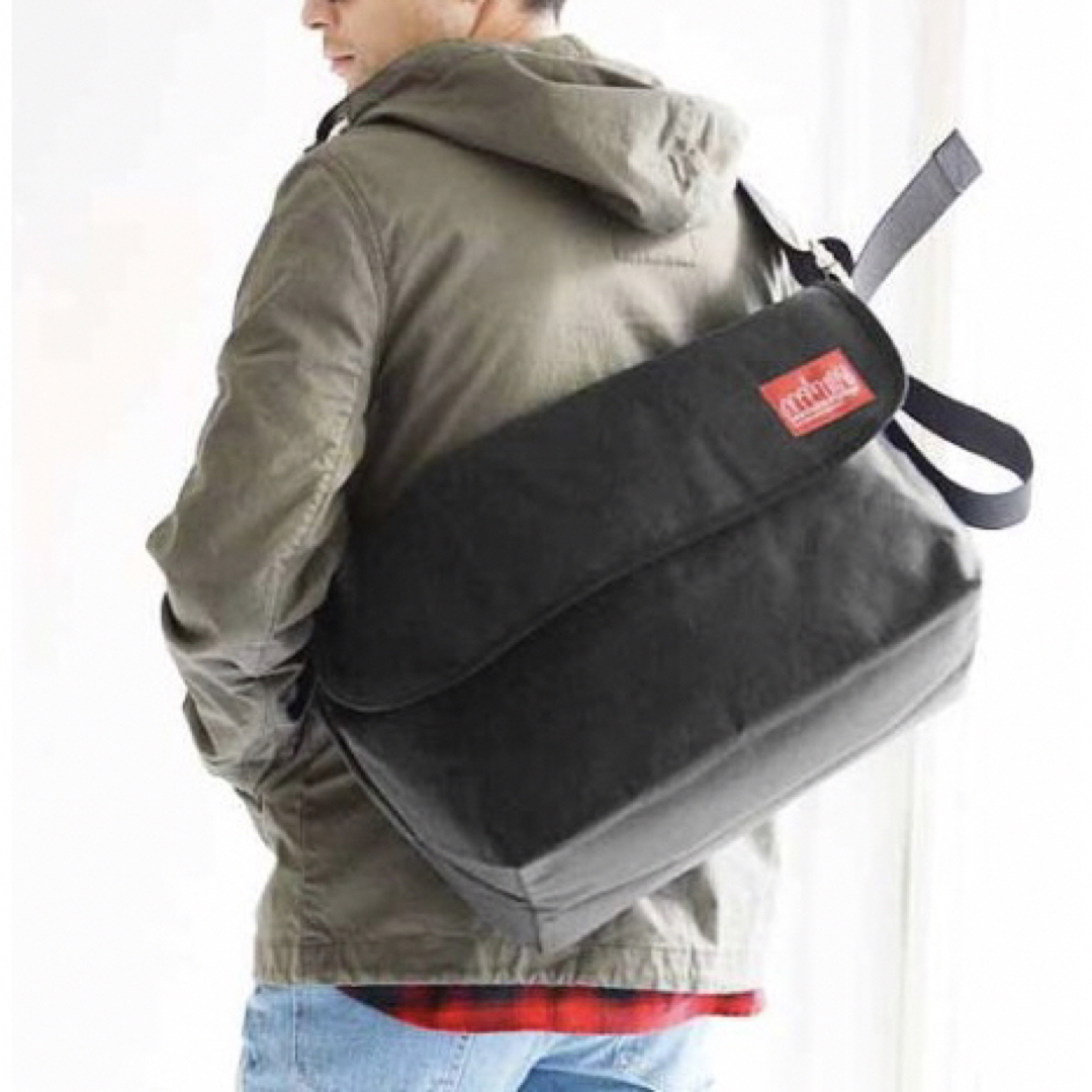 Manhattan Portage(マンハッタンポーテージ)の【新品・定番】Manhattan Portage メッセンジャーバッグ ブラック メンズのバッグ(メッセンジャーバッグ)の商品写真