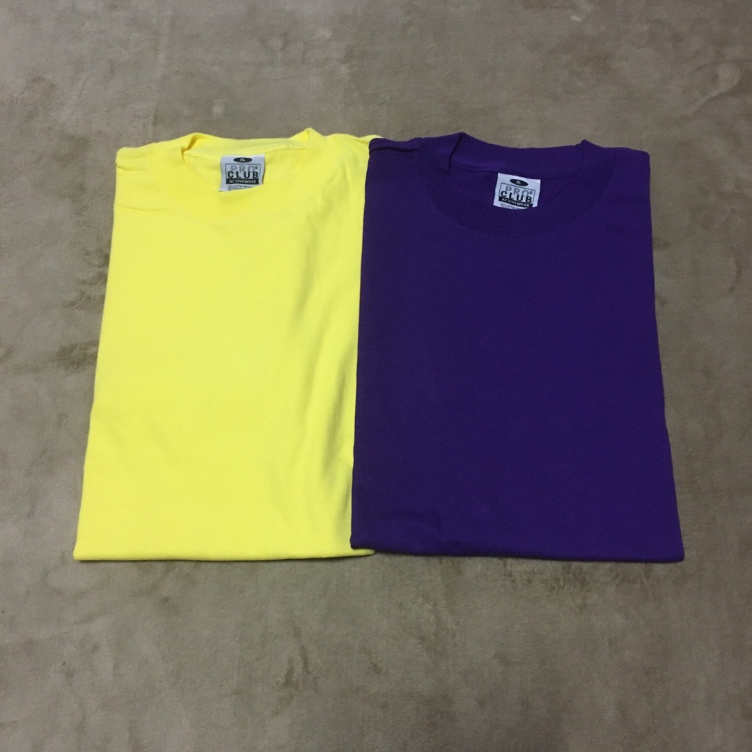 【黄紫・X L】プロクラブTシャツ【PROCLUB】
