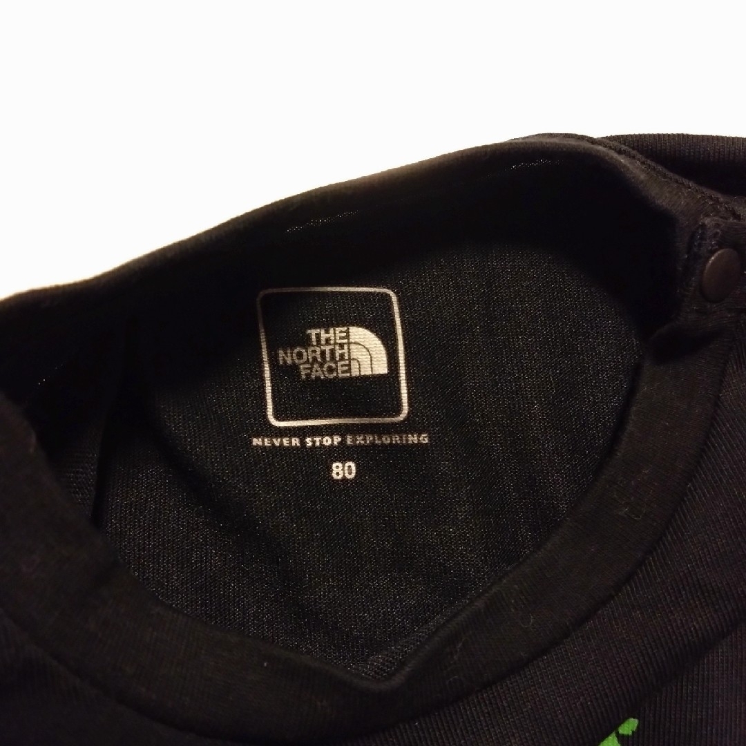 THE NORTH FACE(ザノースフェイス)のまえ様専用ꕤTHE NORTH FACE　ベビーTシャツ　80cm キッズ/ベビー/マタニティのベビー服(~85cm)(Ｔシャツ)の商品写真