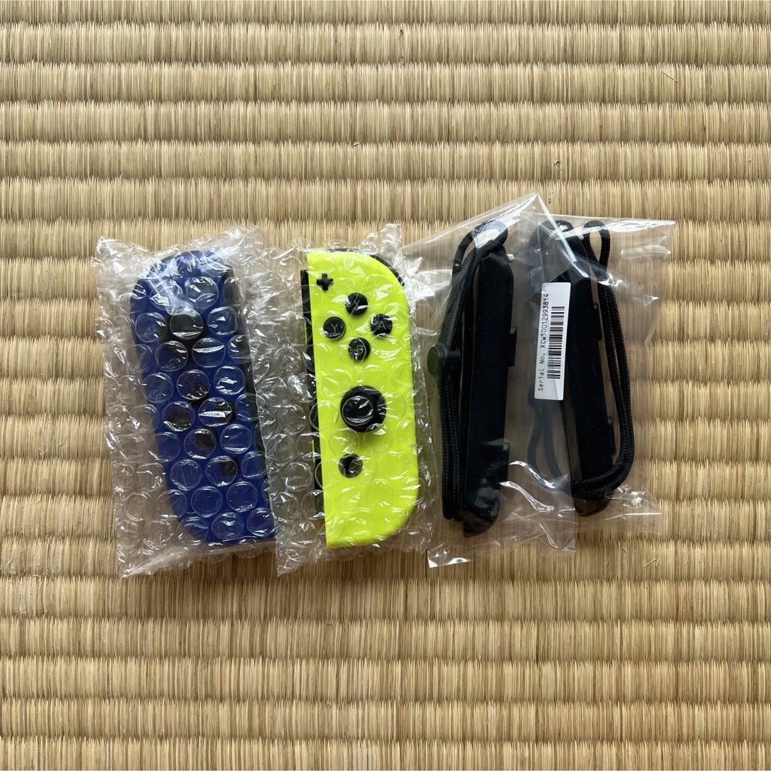 任天堂(ニンテンドウ)のNintendo JOY-CON (L)/(R) ブルー/ネオンイエロー エンタメ/ホビーのゲームソフト/ゲーム機本体(その他)の商品写真