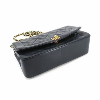 シャネル CHANEL ダイアナ 25 マトラッセ チェーン ショルダー バッグ レザー ネイビー A01165 ヴィンテージ VLP 90164173