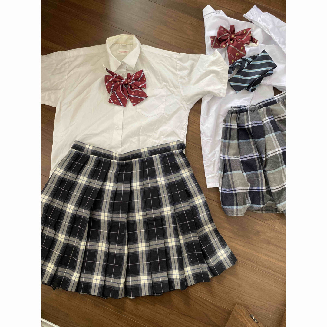 女子高生 制服 JK 本物 コスプレ セット スカートのサムネイル