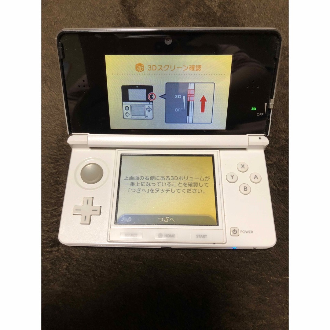 【動作確認済】ニンテンドー3DS本体 ホワイト　任天堂 Nintendo