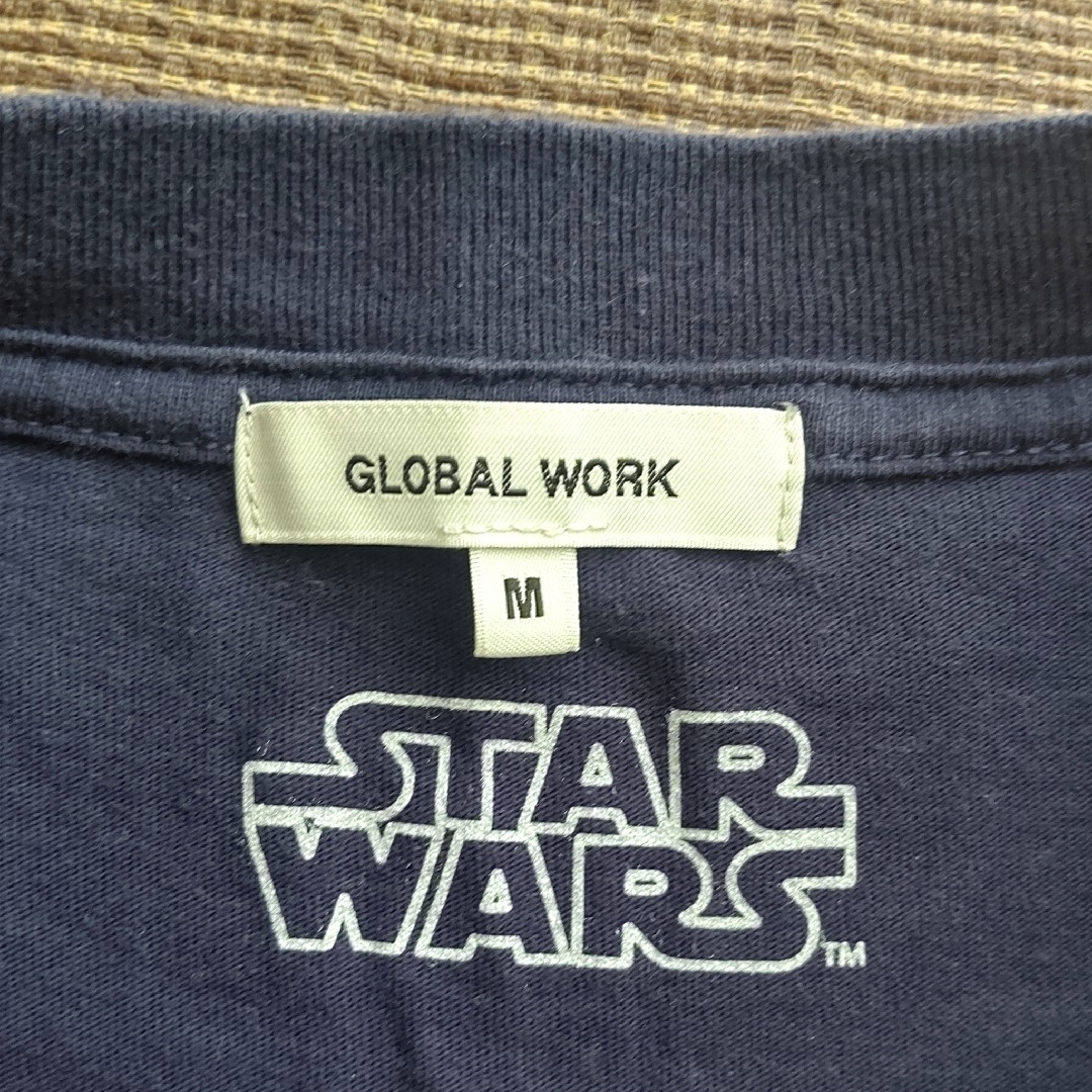 GLOBAL WORK(グローバルワーク)のsale!!GLOBAL WORK STAR WARS ロングTシャツ メンズM メンズのトップス(Tシャツ/カットソー(半袖/袖なし))の商品写真